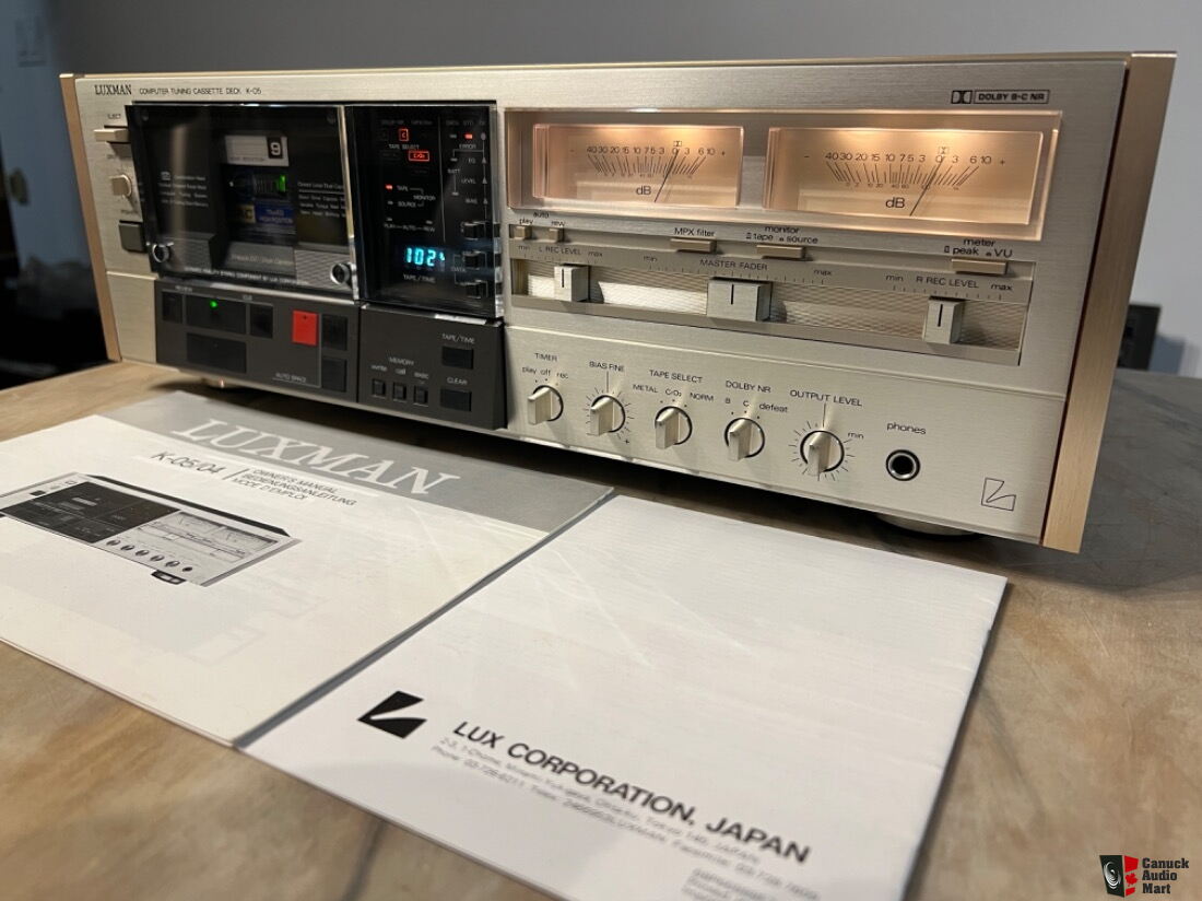 1985 Luxman K-05 (Alpine AL-90 Silver Copy) W/ original manual Photo ...