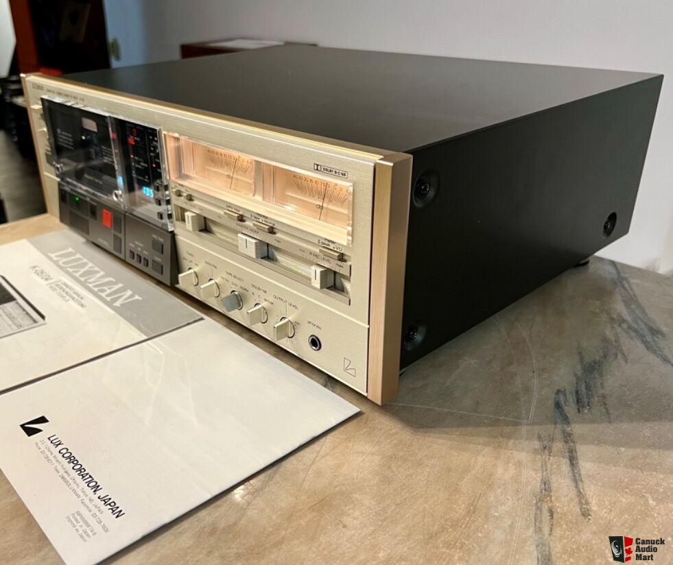 1985 Luxman K-05 (Alpine AL-90 Silver Copy) W/ original manual Photo ...
