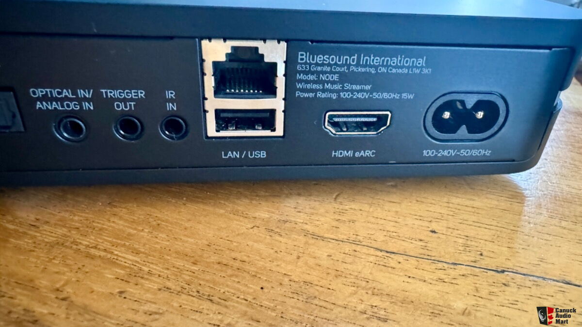 Bluesound Node Streamer Photo 4898832 Canuck Audio Mart Bluesound node streamer photo 4898832 canuck audio mart