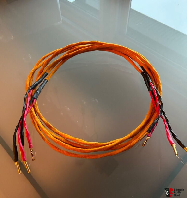 Luna Orange phono cable – Ana Mighty Sound