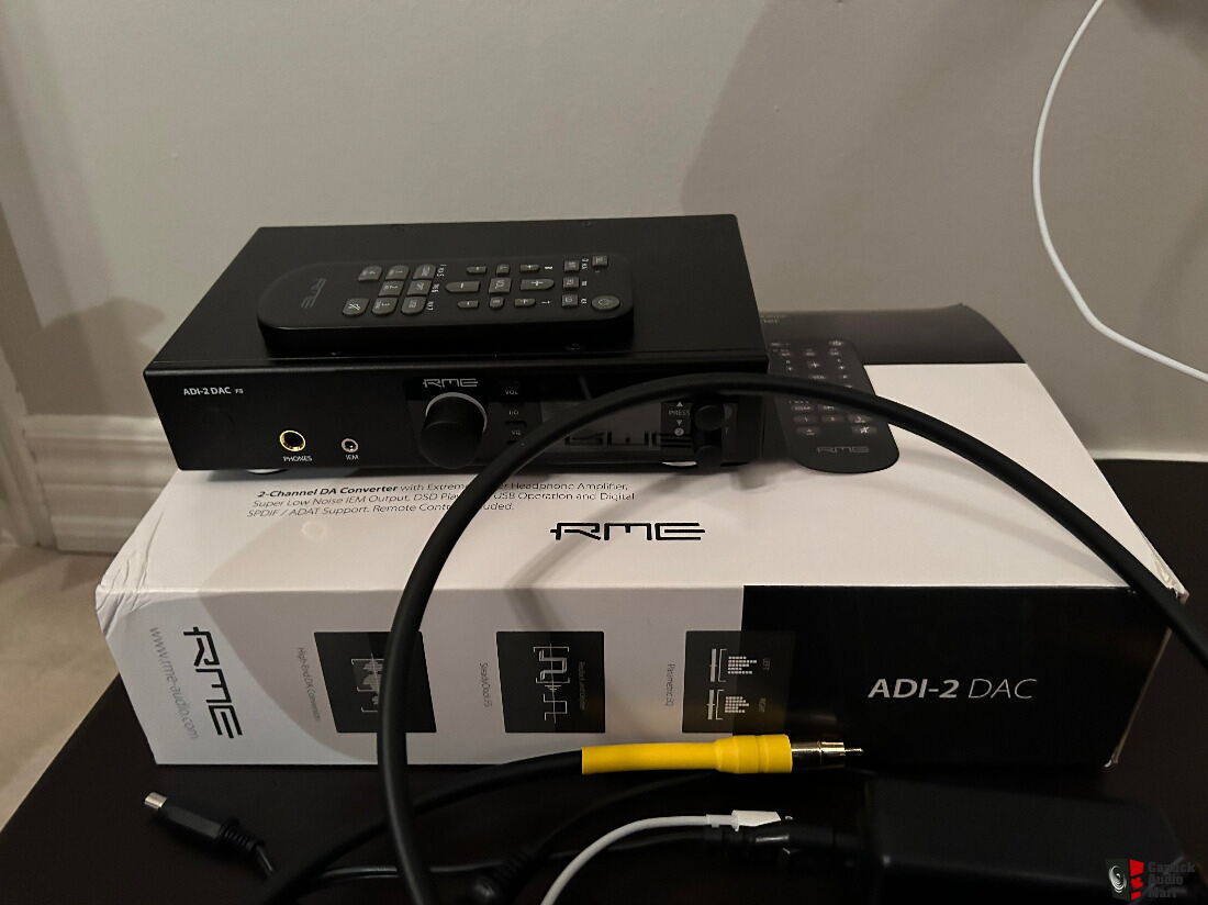 RME ADI-2 DAC FS (AKM 4493) Photo #4903936 - US Audio Mart