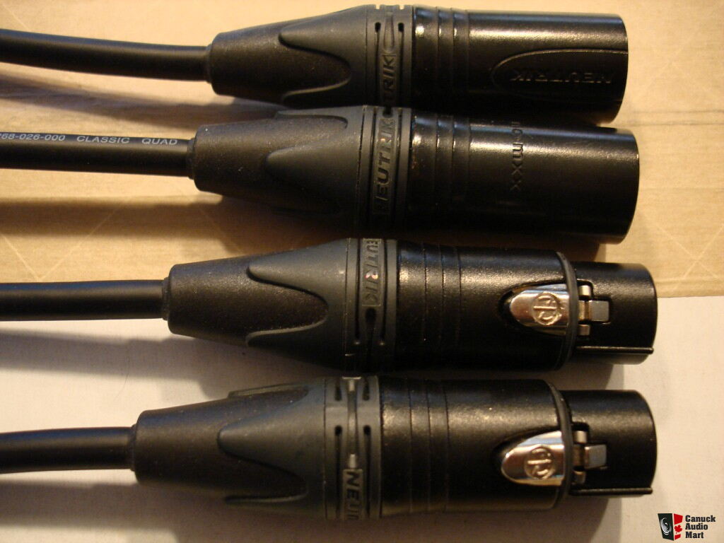 Bryston 2M XLR Cables For Sale Aussie Audio Mart