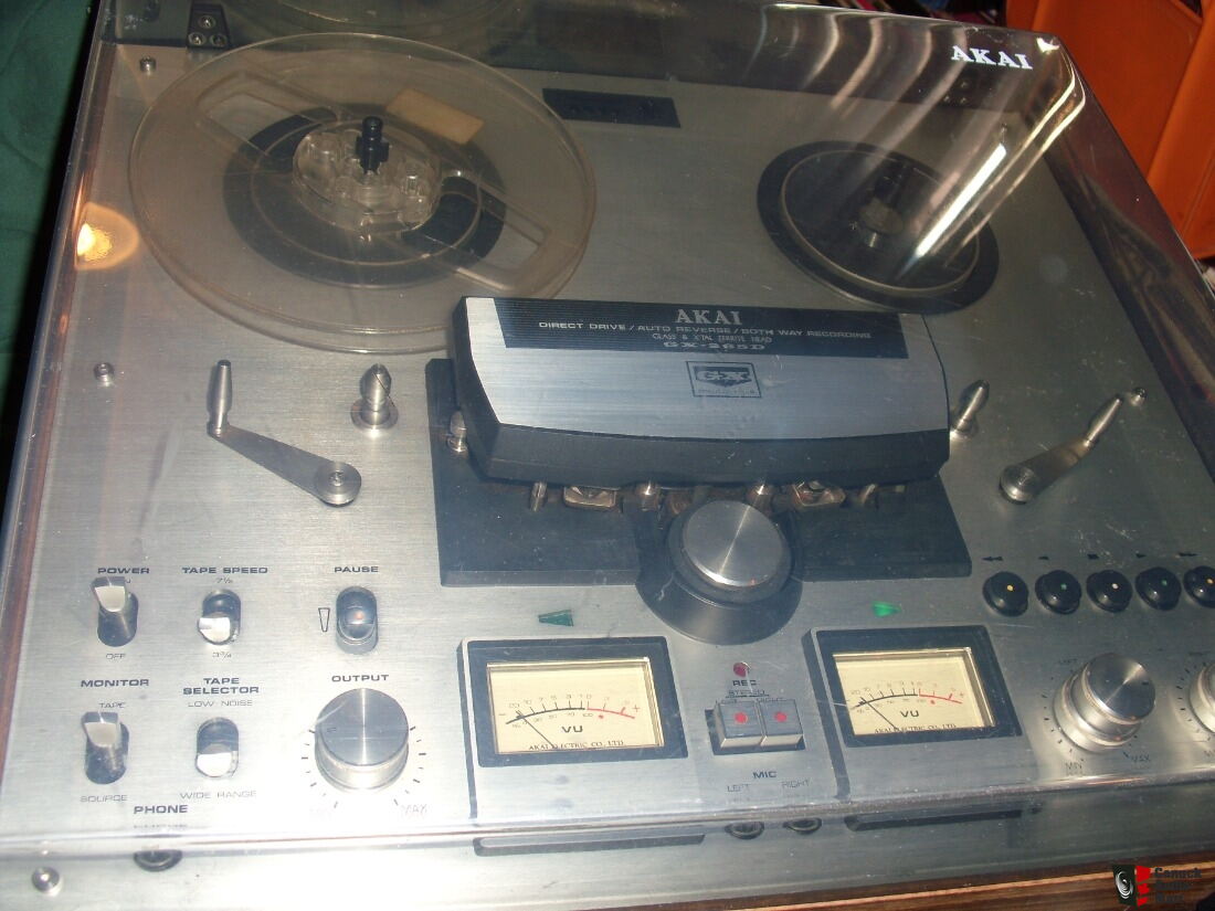Akai Reel To Reel Tape Recorder/Player -Vintage Deck-Model GX 265D