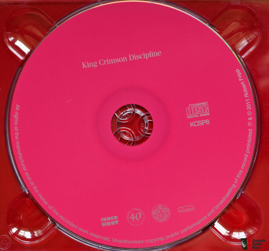 King Crimson - Discipline CD+DVD 40th anniversary edition Photo #4920461 -  US Audio Mart