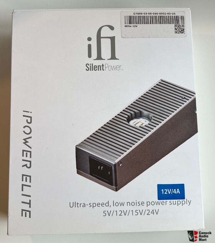 iFi iPower Elite power supply (12V) For Sale - Canuck Audio Mart