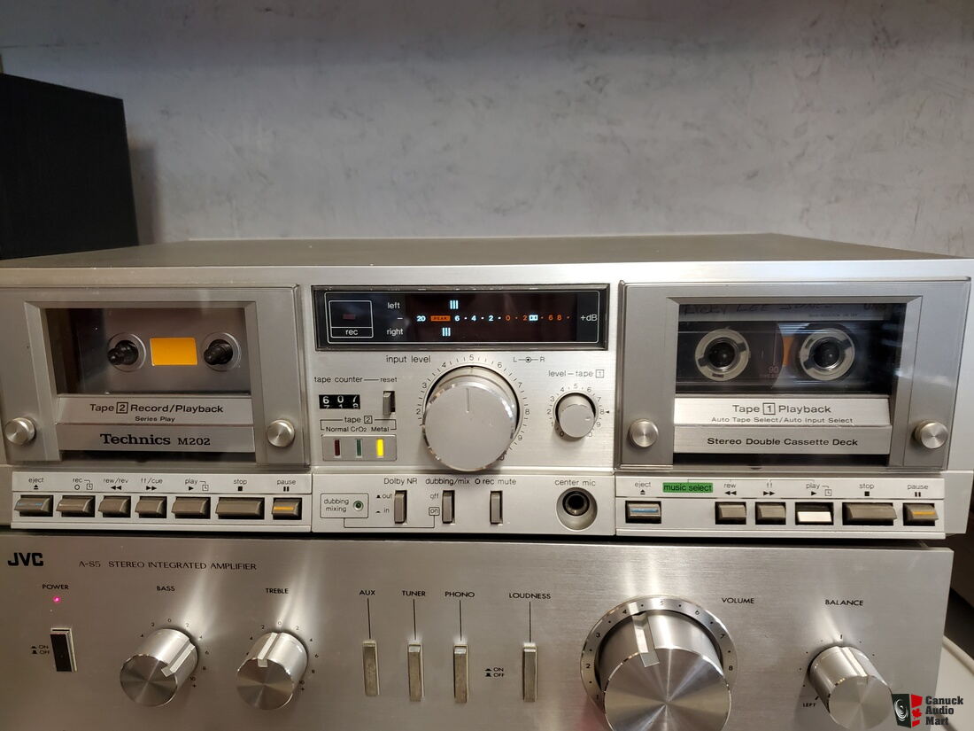 RS-M202 Technics - テクニクス ダブルカセットデッキ の メルカリ