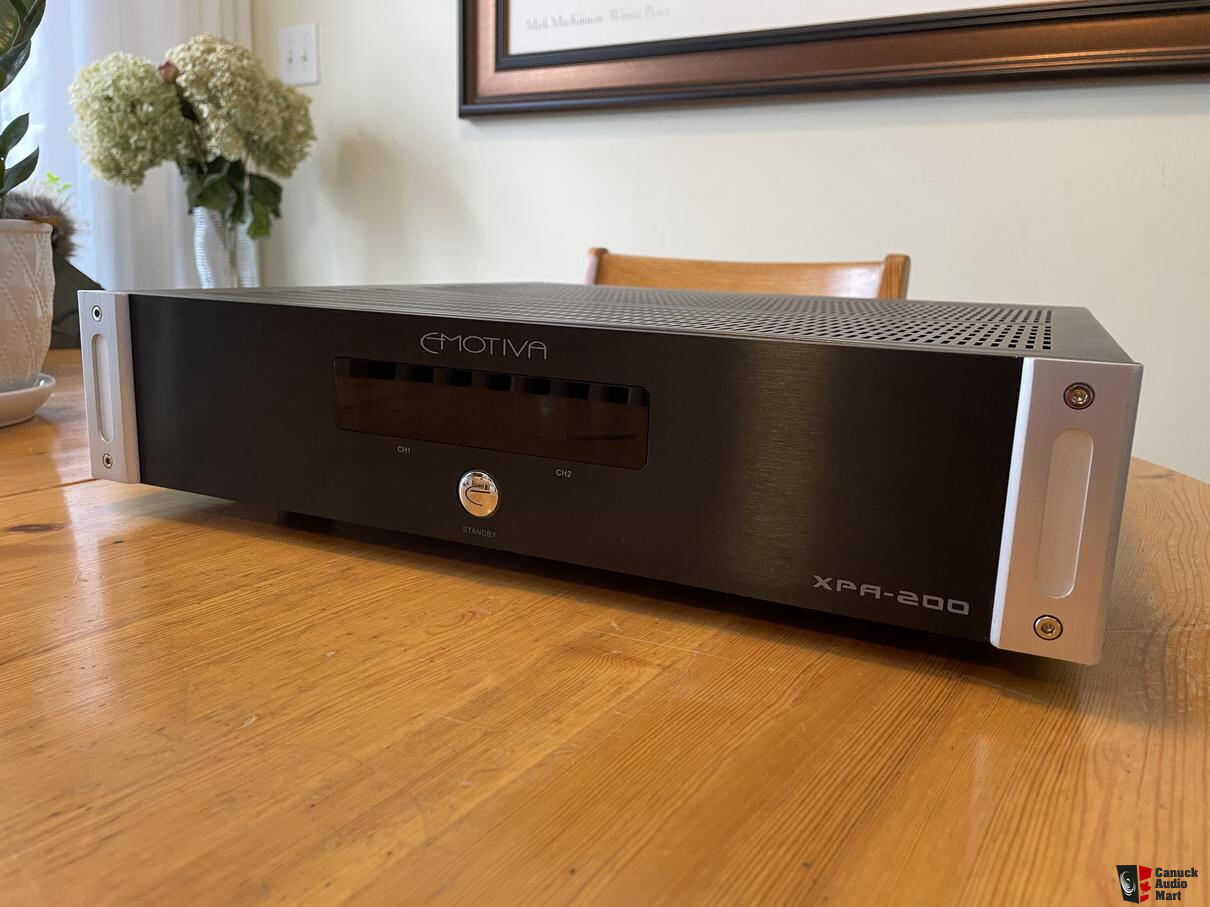 Emotiva XPA200 Stereo Power Amplifier Photo 4931550 Canuck Audio Mart