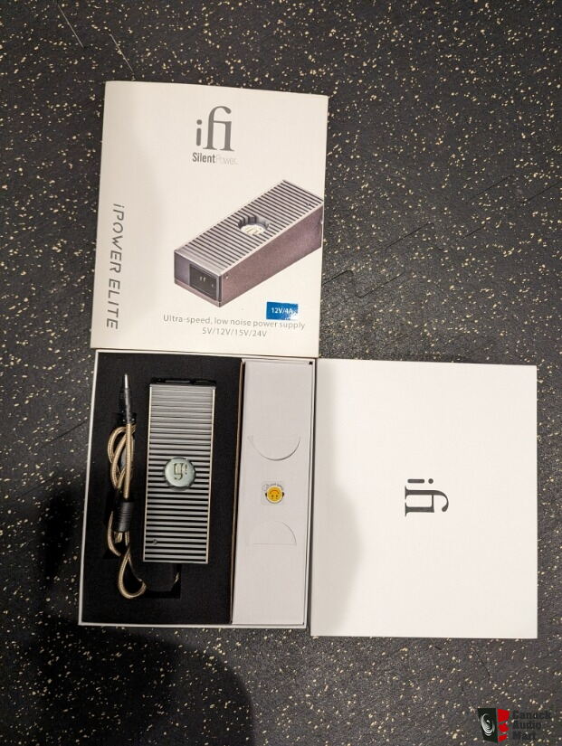 iFi iPower Elite 12V/4A Power Supply - LNIB Photo #4931567