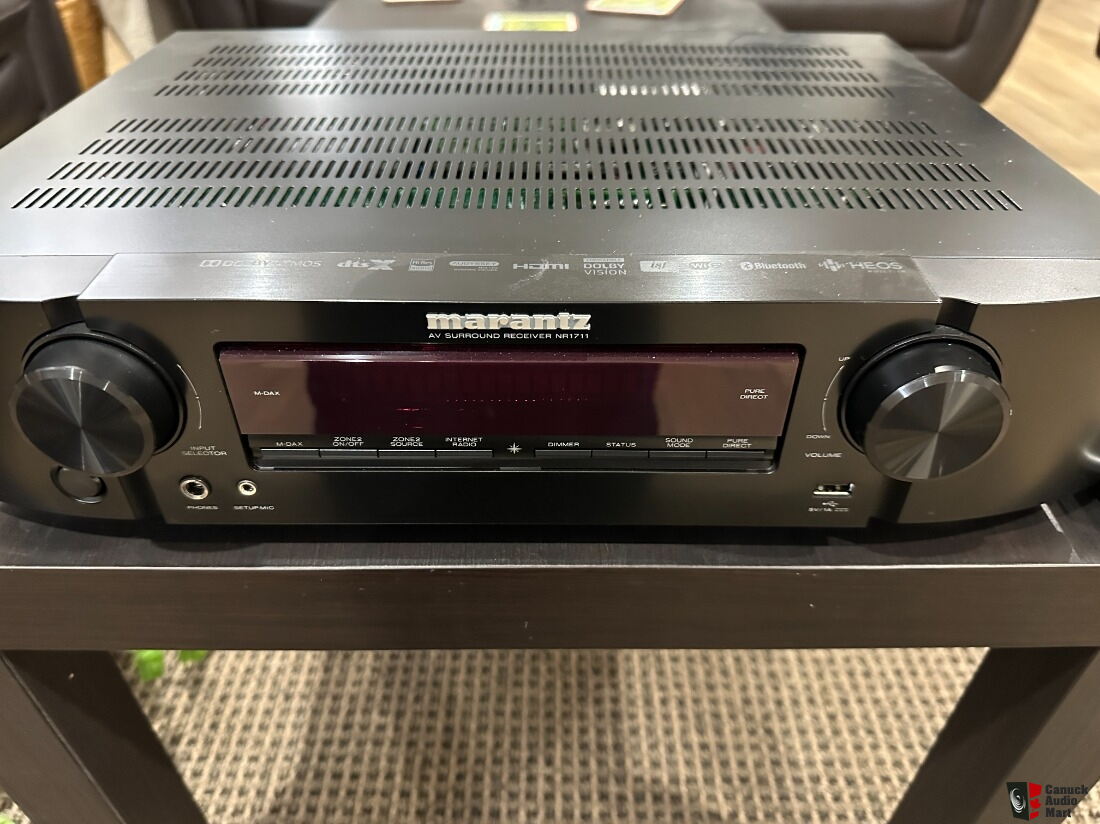 Marantz NR1711 7.2-channel Slimline 8k Home Theatre Receiver. Wifi ...