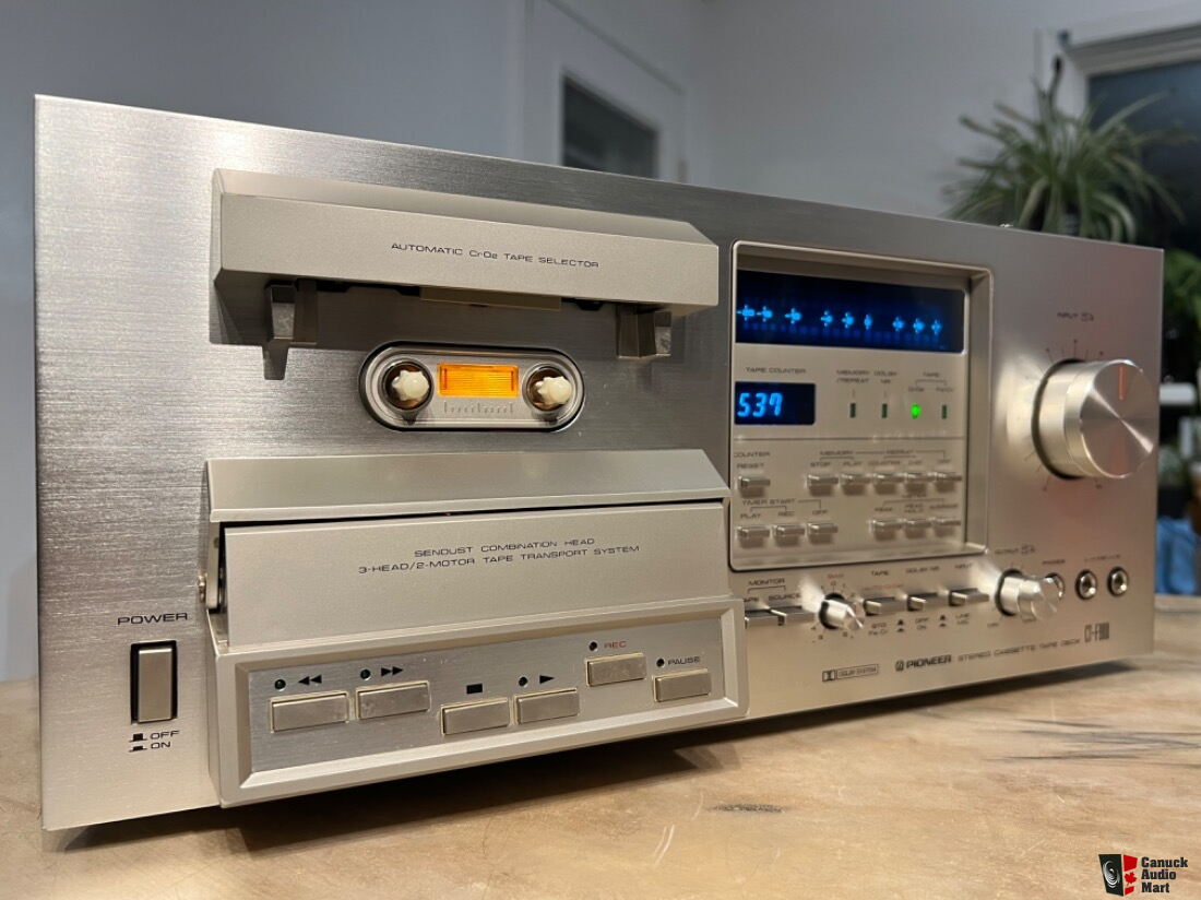 1979 Pioneer CT-F900 high end 3 Head tape cassette deck For Sale