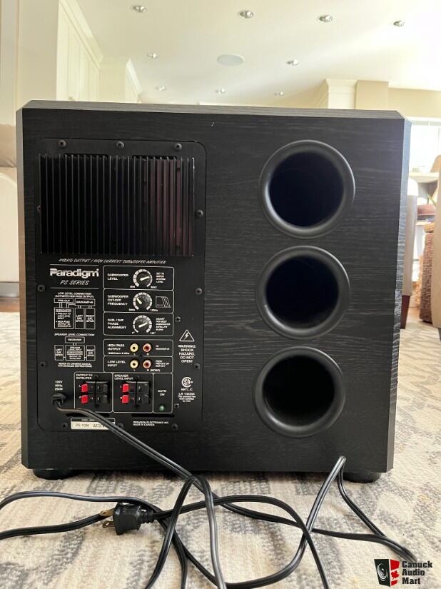 Paradigm PS1000 Powered Sub For Sale - Canuck Audio Mart