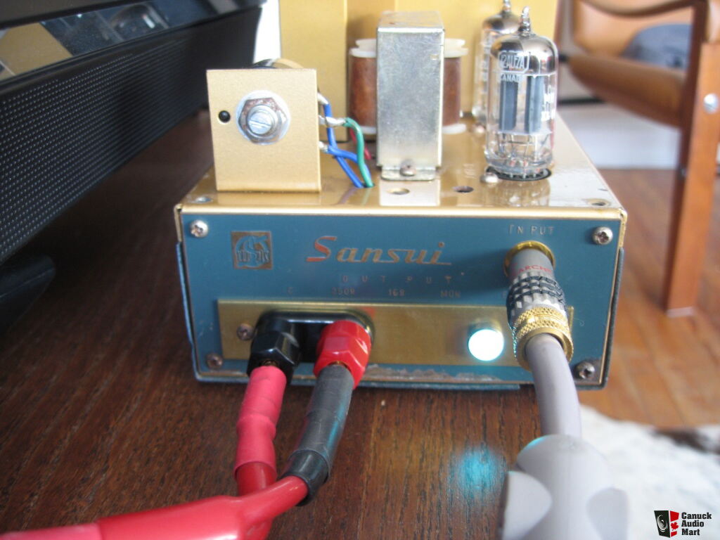Vintage Sansui Q-55 mono block tube amplifiers Photo #501070 - US