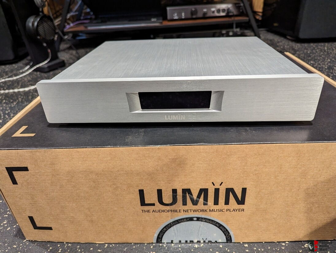 Lumin U1 mini with Sbooster - Silver For Sale - Canuck Audio Mart
