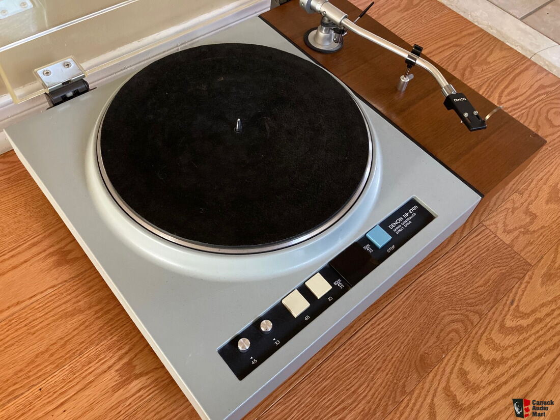 Denon DP-2700 Direct Drive turntable For Sale - Canuck Audio Mart