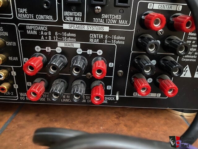 Denon A/V Surround Integrated Amplifier model AVC-2020G with