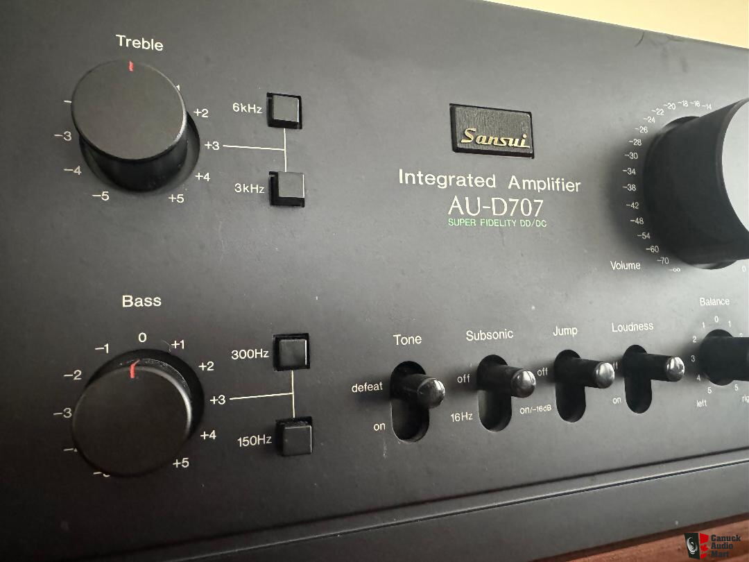 Sansui AU-D707 For Sale - Canuck Audio Mart