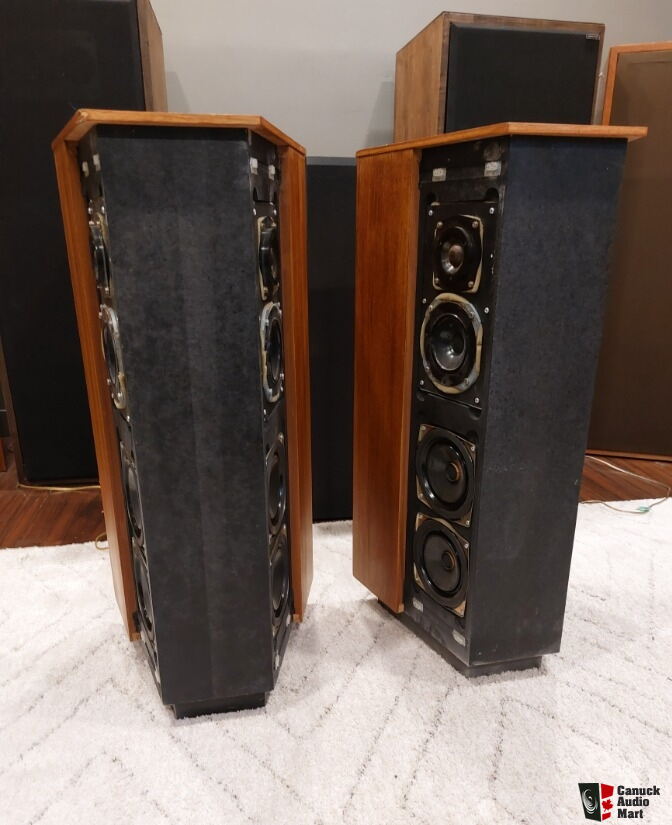 希少 ビンテージ 英国 Lectrona (Goodmans) 8インチ Goodmans Dimension 8 speakers For Sale - Canuck Audio Mart