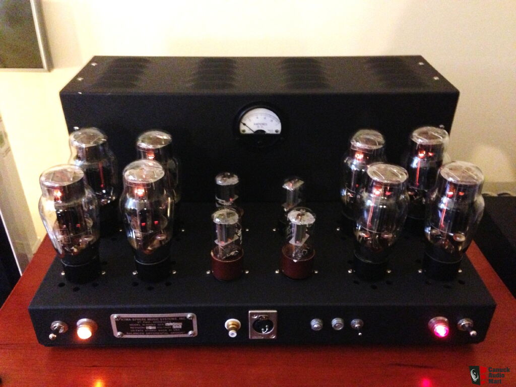 ATMA-SPHERE M 60 MkII OTL Balanced Vacuum Tube Amplifier Mono Pair ...