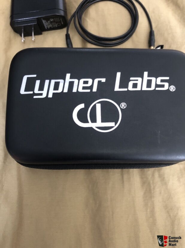 在庫日本製Cypher Labs AlgoRhythm Trio Thomson 6111 真空管ポータブルアンプ ヘッドフォンアンプ