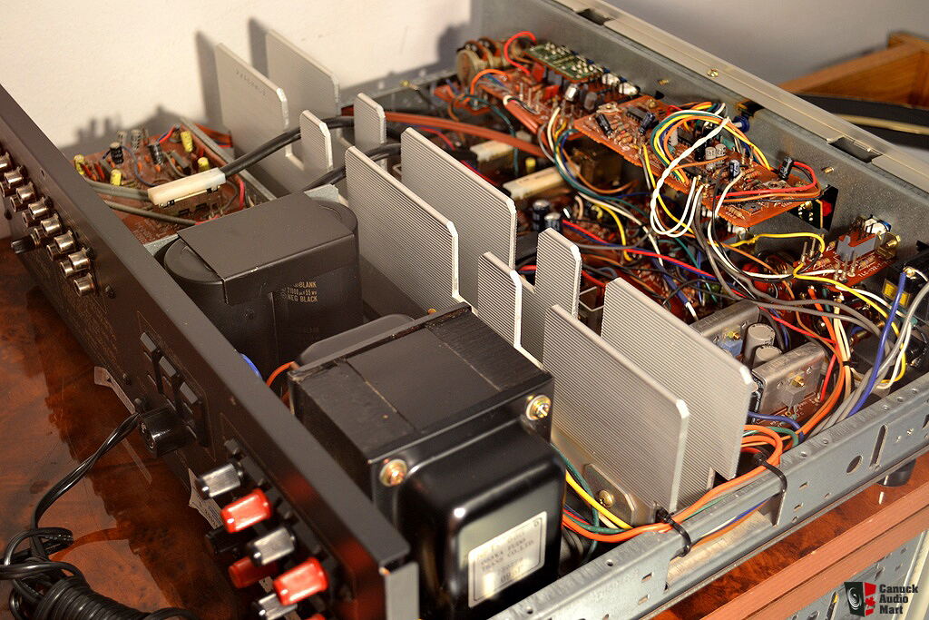 ONKYO 統合アンプ SERVO OPERATIONAL NICE ONKYO A-7070 INTEGRATED AMP * SUPER SERVO * 70 WPC RMS Photo