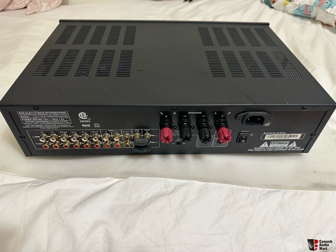 Ensemble hifi audiophile nad: amplificateur c326bee + plati à Le Mans