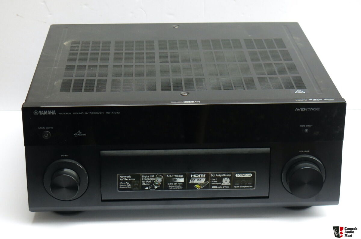 Yamaha RX-A1010 Aventage 7.2 Channel Networking A/V Receiver Photo