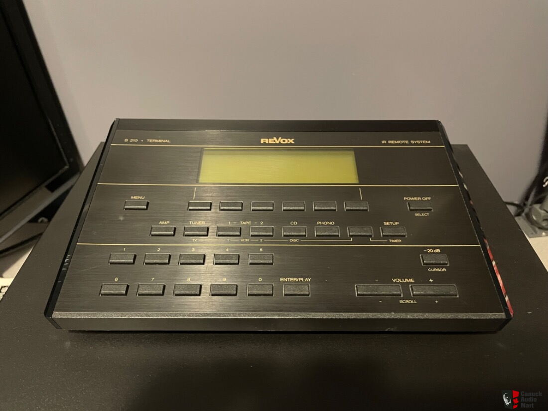 ReVox B210 Infrared Terminal (Remote Control) For Sale - Canuck Audio Mart