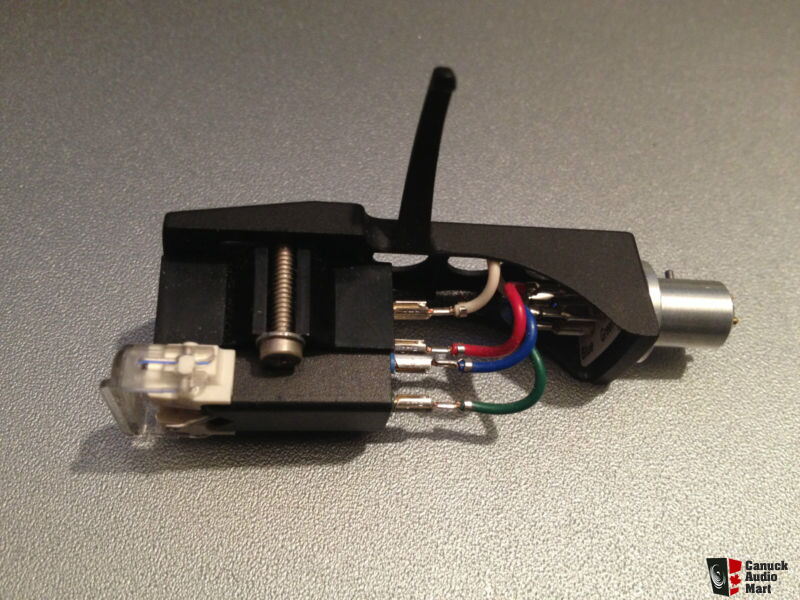 Shure M44 7 Stylus Turntable Cartridge Needle Mounted On Technics Headshell Photo 5177 Canuck Audio Mart