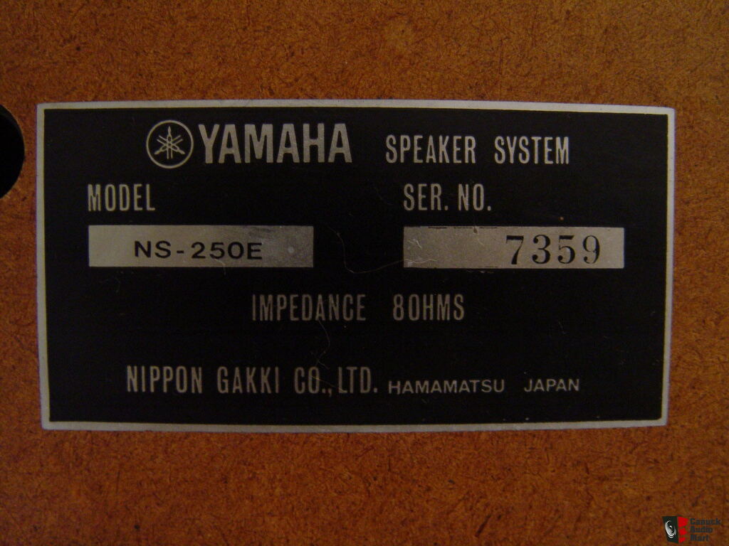 Vintage Ultra Rare Yamaha NS-250E Famous 'Ear' Speakers - Thx, Martin ...