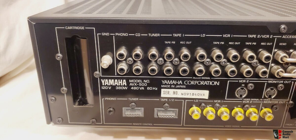 Vintage Yamaha Amplifier AVX-500 Photo #5192154 - Aussie Audio Mart