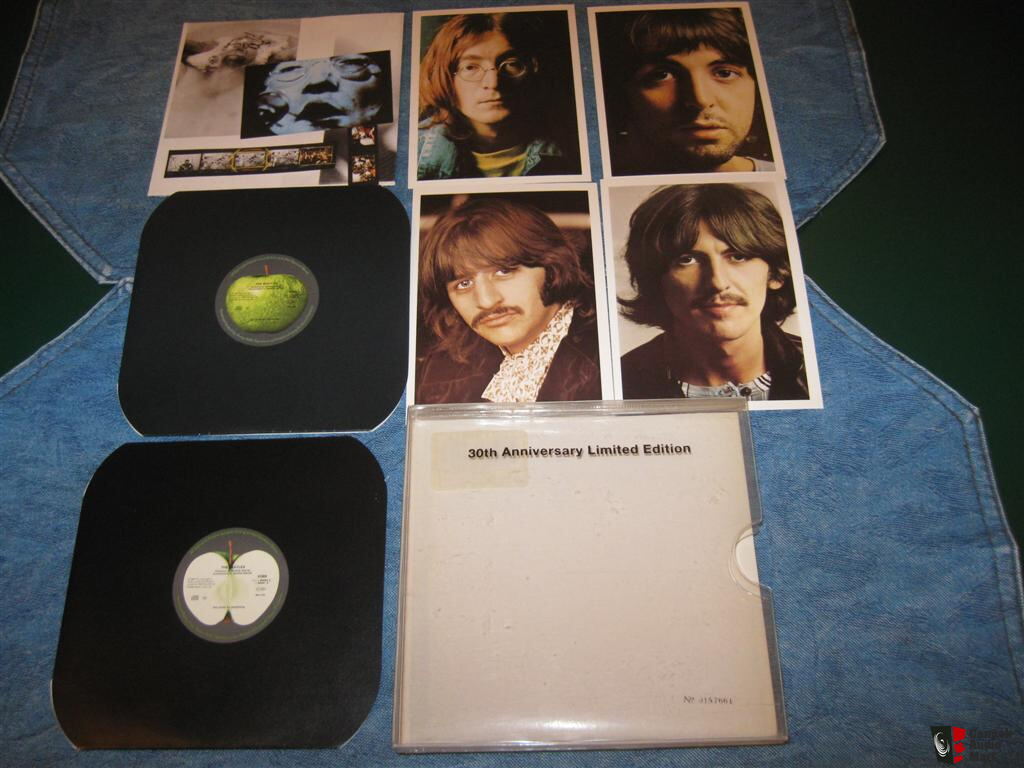 The Beatles White Album 30th Anniversary Limited Edition CD Photo ...