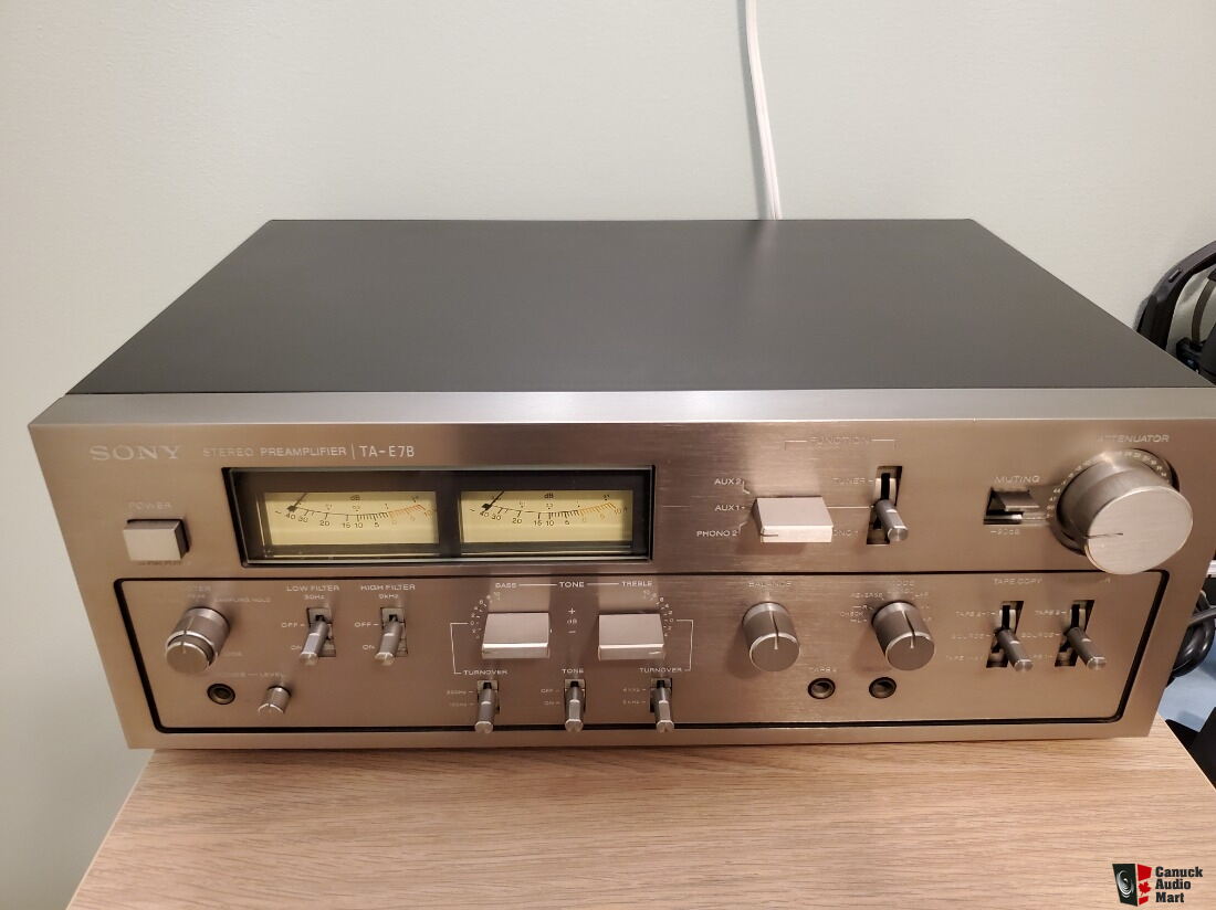 Sony TA-N7B power amp (and matching TA-E7B preamp) Photo #5205327 Sony TA-N7B power amp (and matching TA-E7B preamp) Photo #5205327