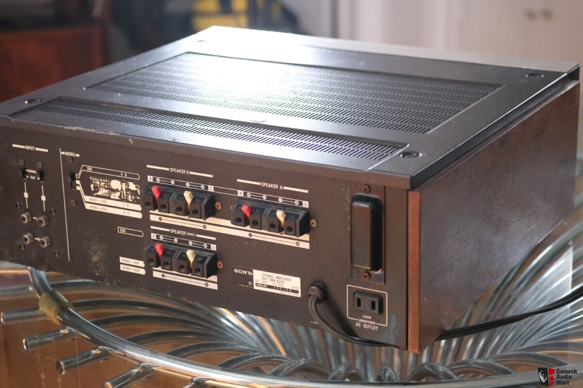 1974 SONY POWER Amp TAN-8250 Photo #5212999 - Aussie Audio Mart