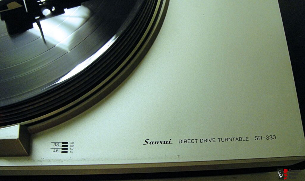 Sansui SR-333 direct drive turntable Photo #522299 - US Audio Mart