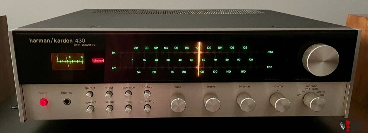 Harman Kardon 430 Twin Powered Stereo Receiver Vintage HiFi