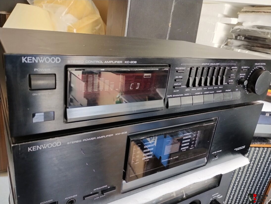 Kenwood KC-208 Pre-Amp / KM-209 Power Amp Photo #5241755 - Aussie