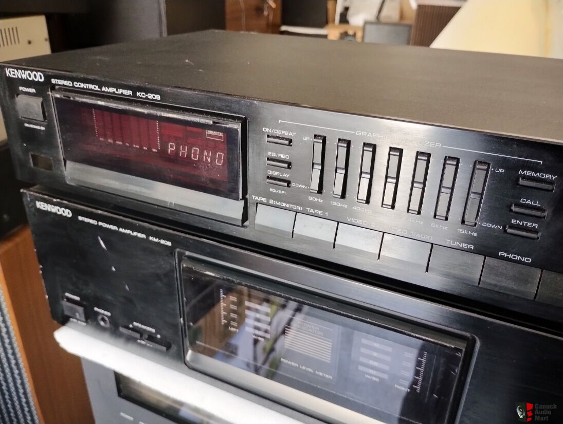 Kenwood KC-208 Pre-Amp / KM-209 Power Amp Photo #5241755 - Aussie