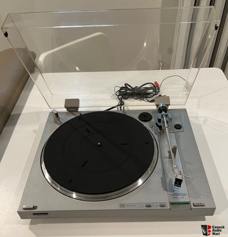 SONY PS-LX3 direct drive Turntable For Sale - Canuck Audio Mart