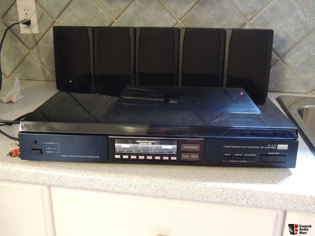 Sansui P-L75 Computerized Fully Automatic Programmable DD Turntable