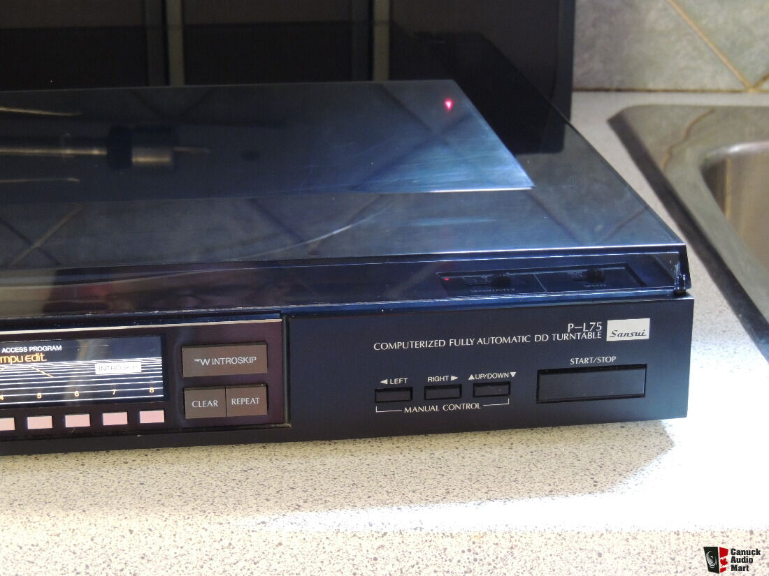 Sansui P-L75 Computerized Fully Automatic Programmable DD Turntable