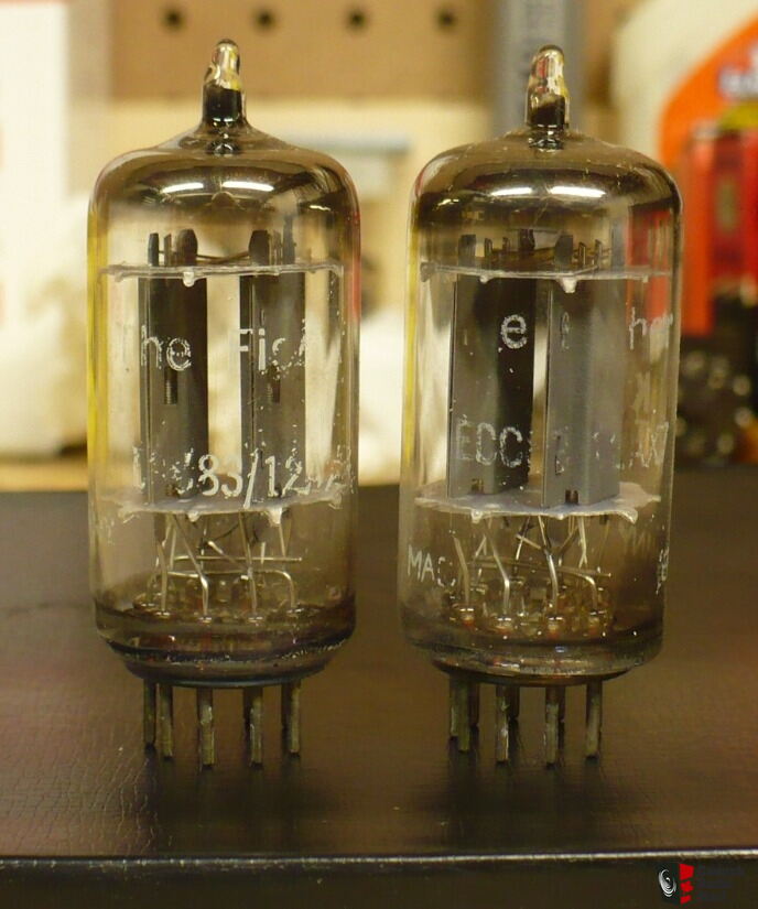 one rare Marshall 12AX7WA ECC83 long smooth chrome silver