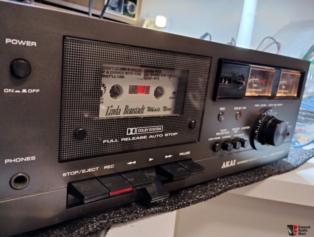 Akai CS-702D II Stereo Cassette Deck Photo #5307718 - US Audio Mart