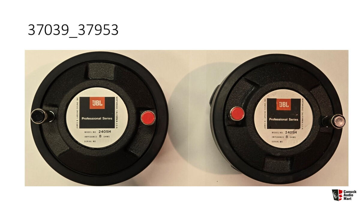 JBL 2405H Ultra High Frequency Driver Photo #5313192 - US Audio Mart