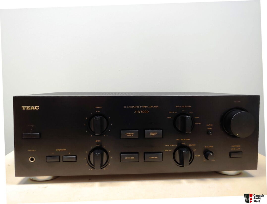 Teac A-X5000 Integrated Amplifier 75 WPC RMS Open to Offers Photo
