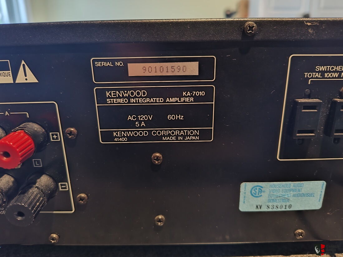 Kenwood KA-7010 Monster Integrated Amp Photo #5357195 - Aussie