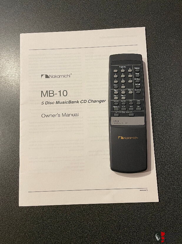 Nakamichi Dragon Cassette Deck Owners Manual - Original Manual In