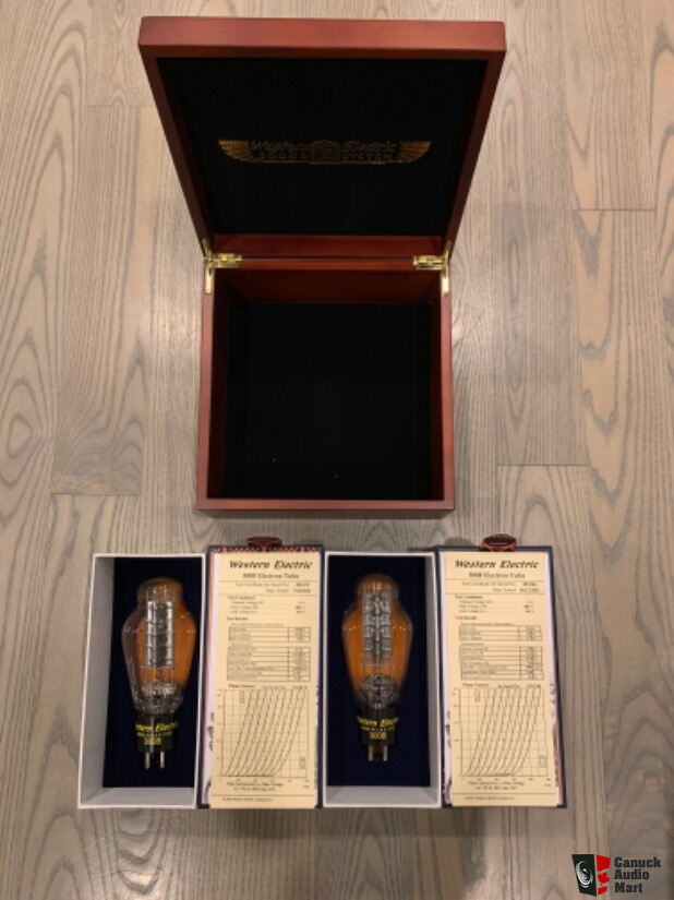 Western Electric 300B matched pair Photo #5366022 - Aussie Audio Mart
