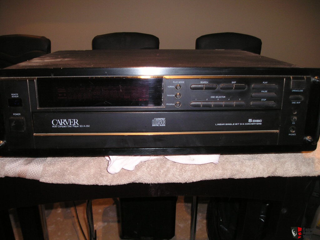 Carver SD/A - 350 CD Player (5-disc) For Sale - Canuck Audio Mart