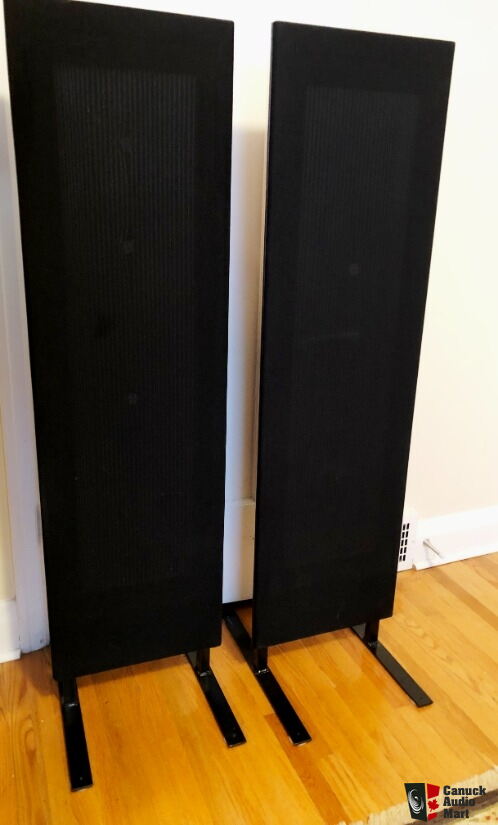 Magnepan LRS Speakers, with optional Custom LRS Risers For Sale ...