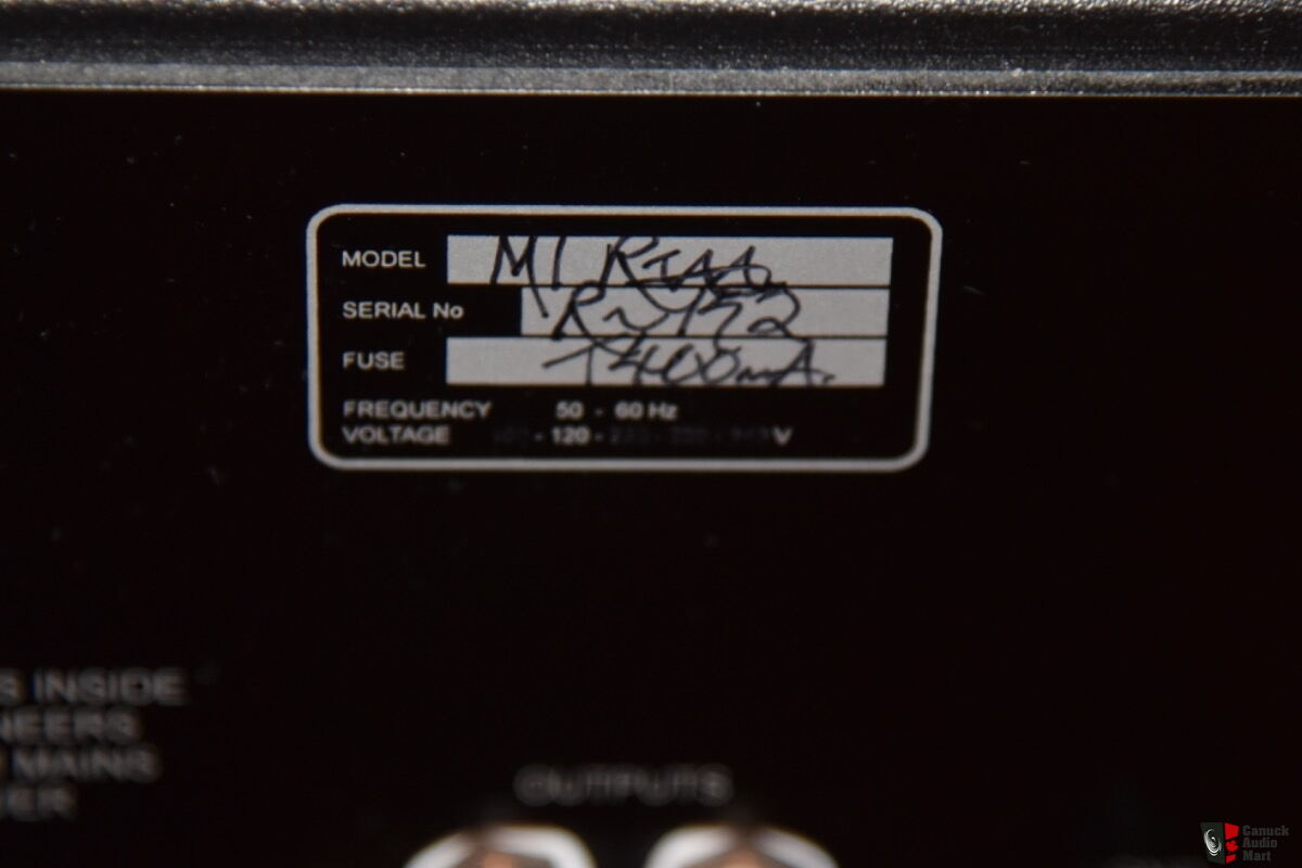 Audionote M1R1AA Phono stage MM, made in UK Photo #5456561 - Canuck ...